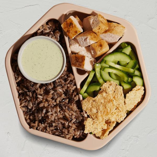 ranchy chicken + rice