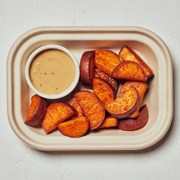 Hot Honey Sweet Potatoes