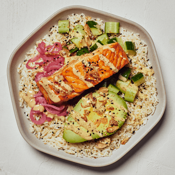 Miso glazed salmon